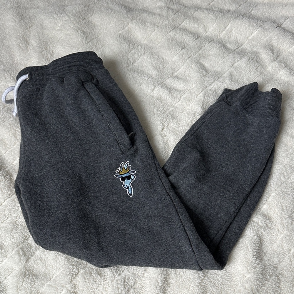 GOAT USA Kids Charcoal Grey Sweats Sz L YOUTH